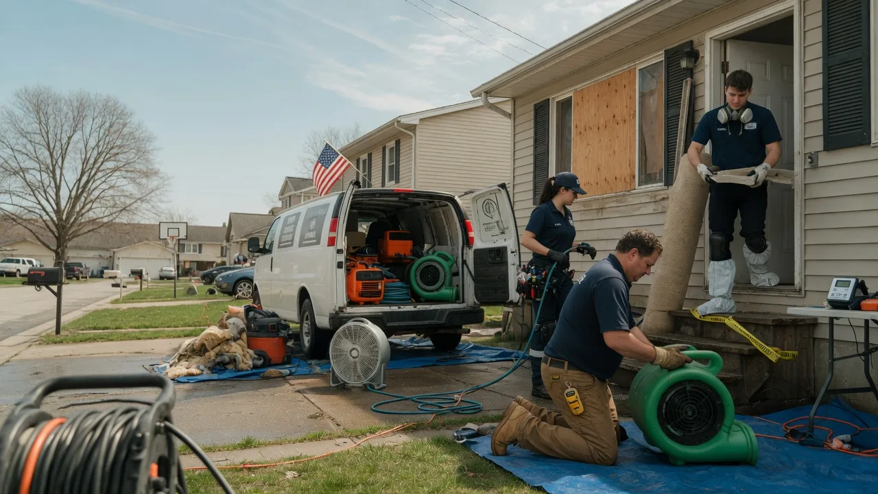 Water Damage Restoration in Claflin, KS near me